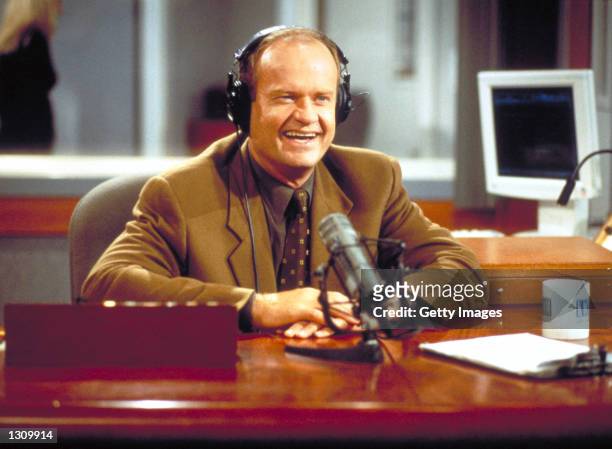 Actor Kelsey Grammer as Frasier Crane in NBC''s television comedy series "Frasier." Episode: "Mary Christmas" - As excitement builds over his hosting...