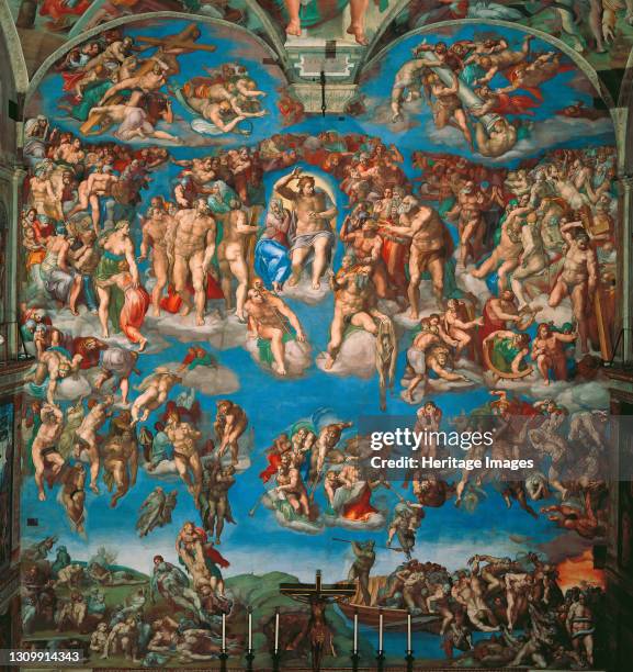 Found Judgment The Last Judgment , 1536-1541. Found in the collection of The Sistine ...