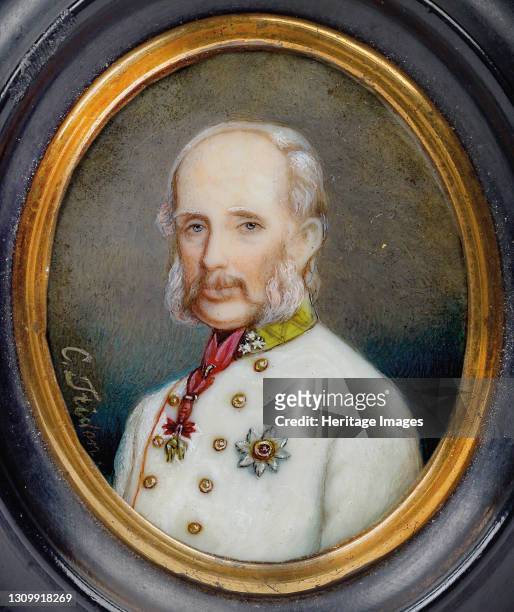 Archduke Franz Karl of Austria . Private Collection. Artist Tridon, Caroline . .