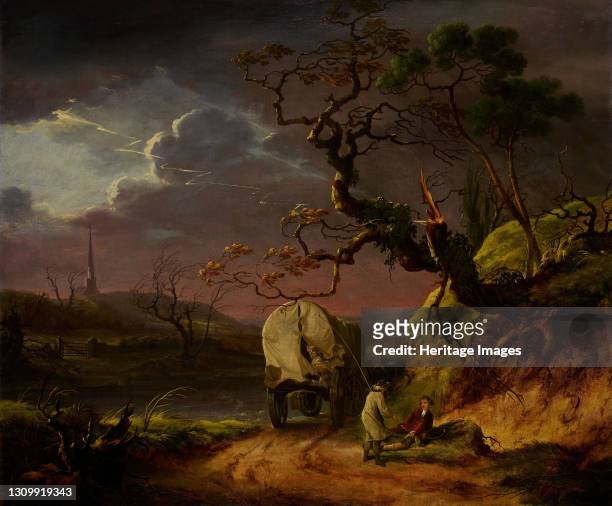 The Thunderstorm, 1780. Artist William Ashford. .