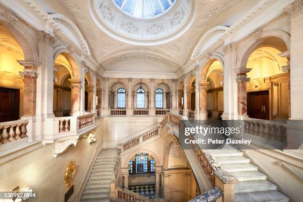 Main Staircase of the The Old War Office on January 17,2017 in London, England.