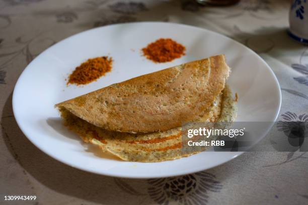 multi grain dosa - dosa stock pictures, royalty-free photos & images