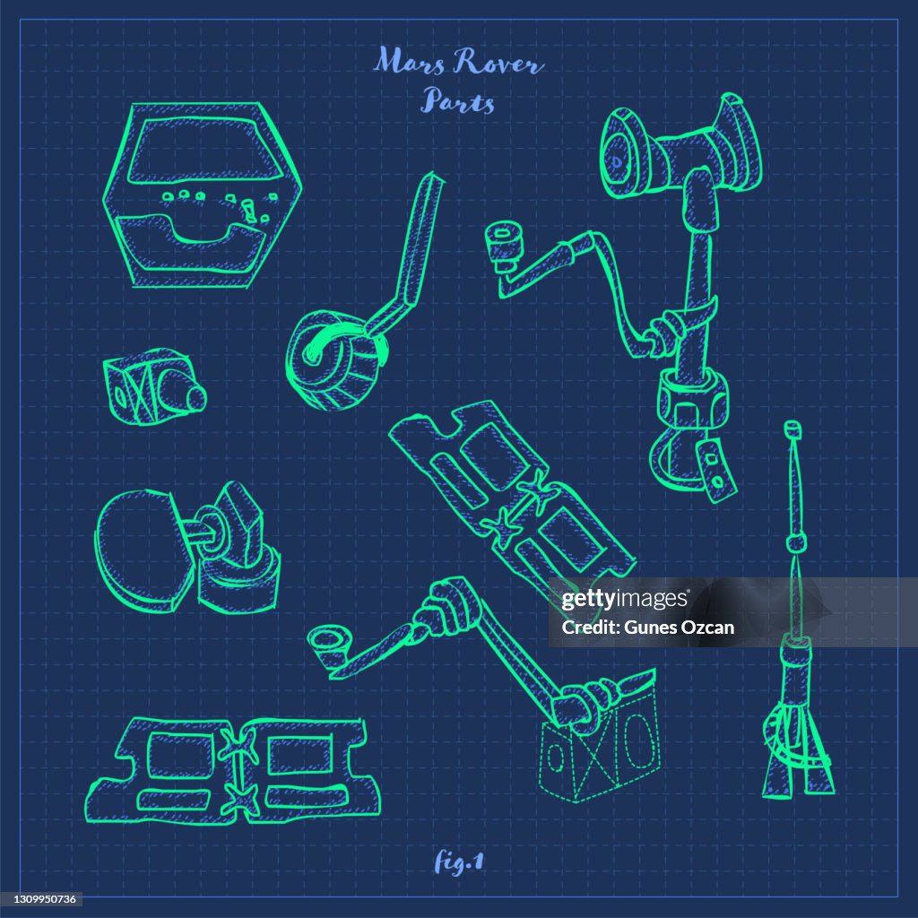 Mars Rover Blueprint Design Mars Rover Blueprints