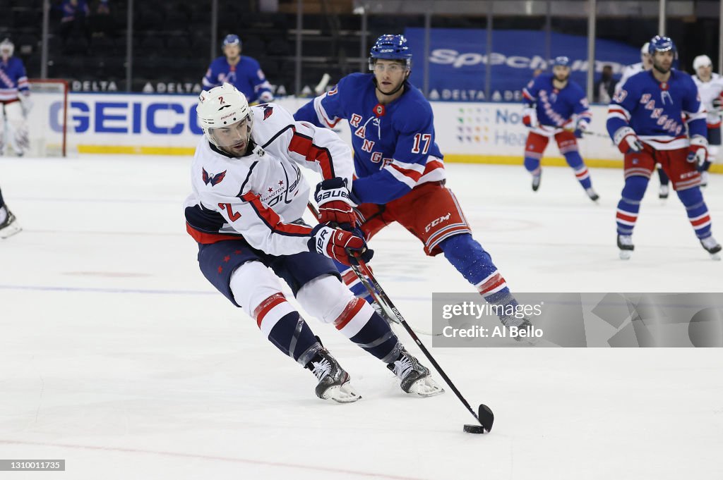 Washington Capitals v New York Rangers