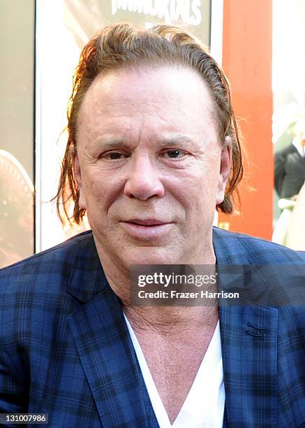 Mickey Rourke Hends 104 Mickey Rourke Immortalized With Hand And Footprint Ceremony At ...