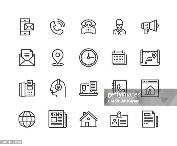 contact us, text message, call, phone, e-mail icon design - white envelope stock illustrations
