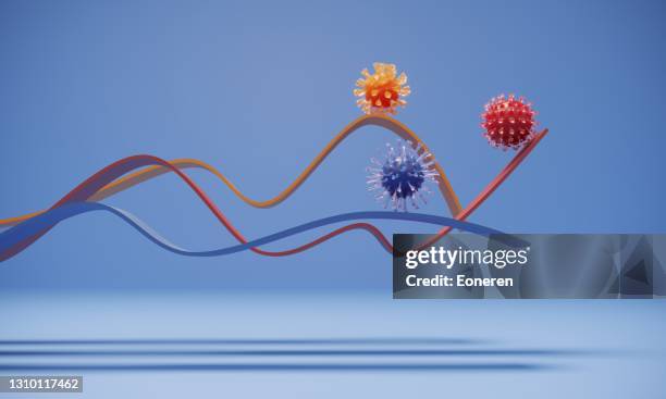 virus-graphen - genetische veränderung stock-fotos und bilder