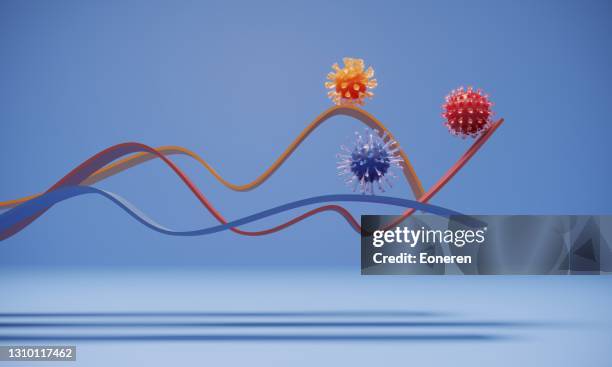 virus graphs - epidemie stock pictures, royalty-free photos & images