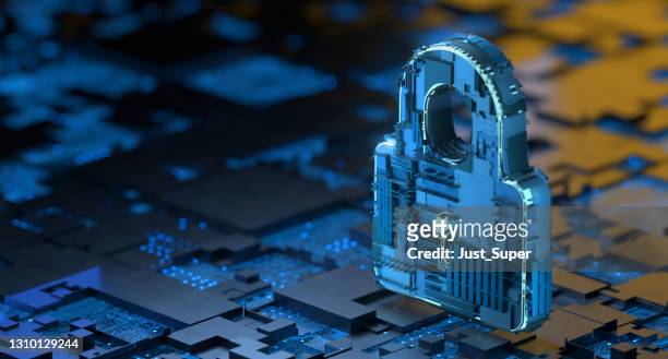 sicurezza informatica sicurezza tecnologica digitale - internet foto e immagini stock