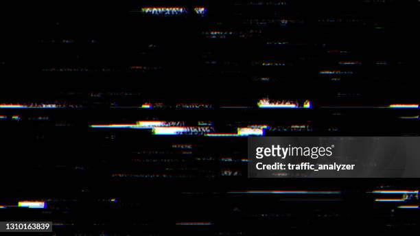 abstract glitch background - problem stock illustrations