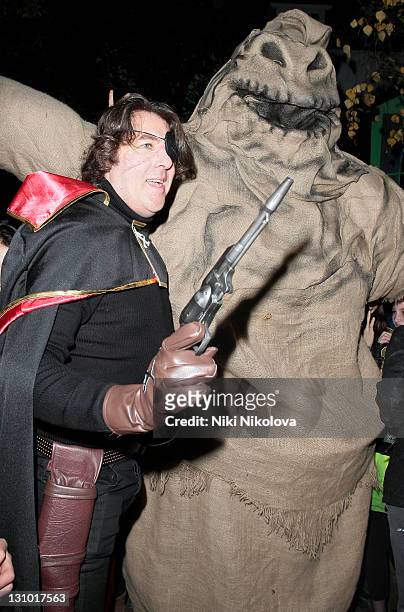 Jonathan Ross at his Annual Halloween Party on October 31, 2011 in London, England.