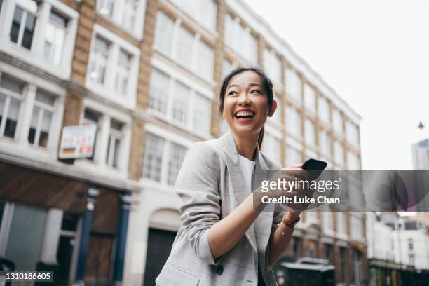 daily life of a business woman - street style fashion london stock pictures, royalty-free photos & images