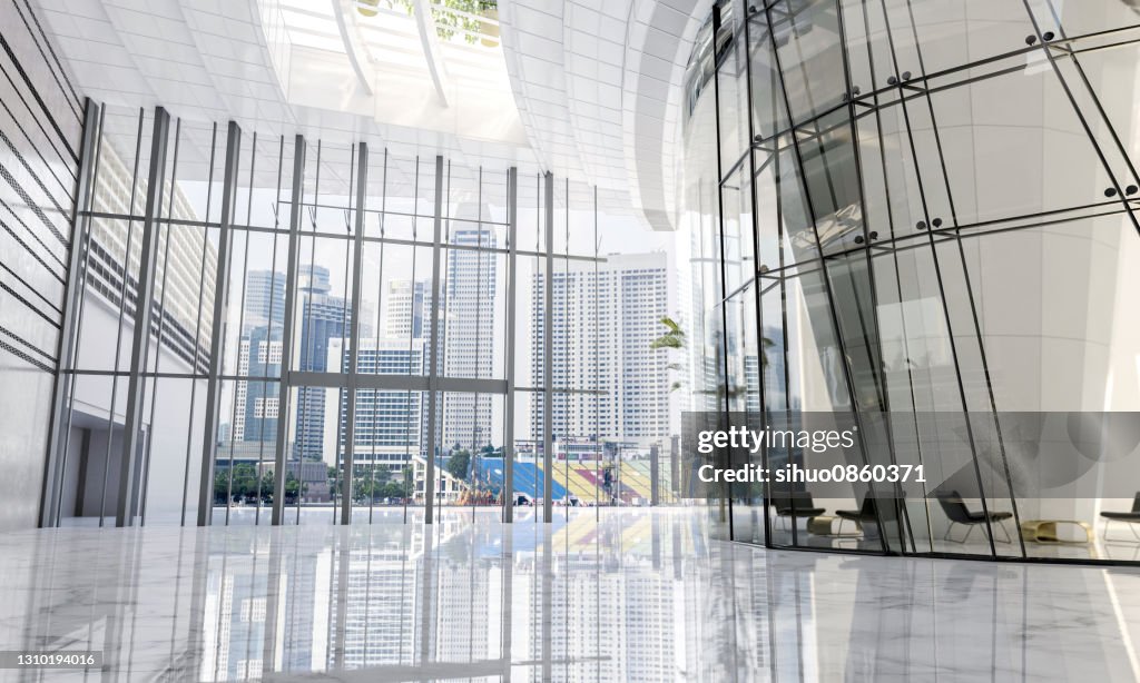 Hotel entrance hall
