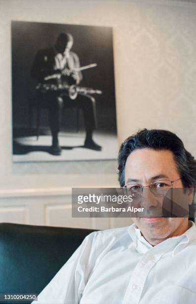 Roger Ames, CEO of Warner Music Group, is photographed in his office in New York, May 15, 2001.