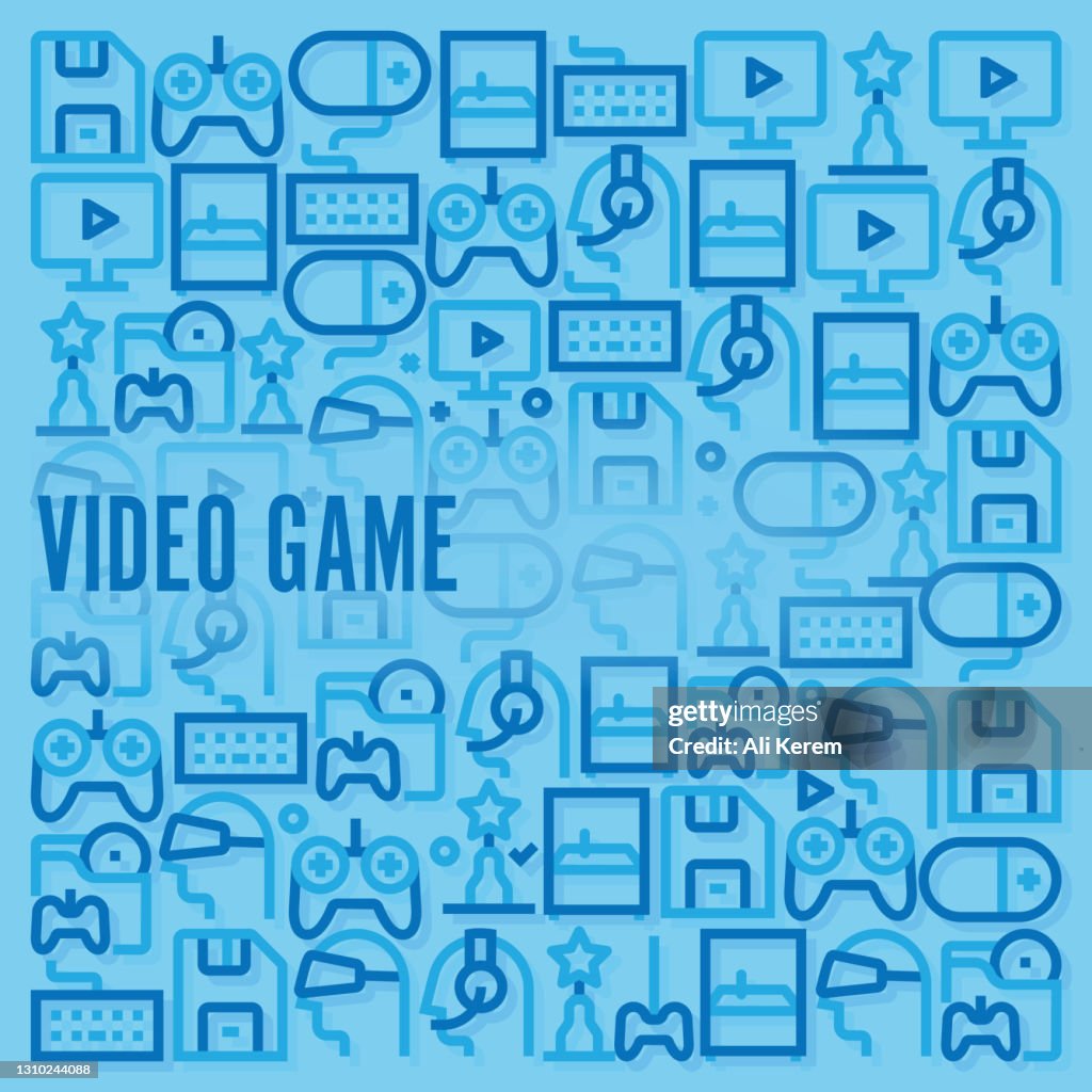 Vector Patterns Game Video Game Pattern High-Res Vector Graphic - Getty Images