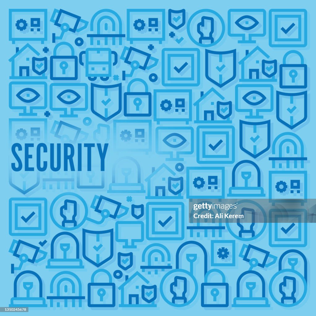Security Pattern High-Res Vector Graphic - Getty Images