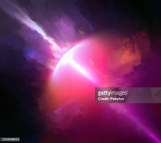 space energy, futuristic abstract background - supernova stock illustrations