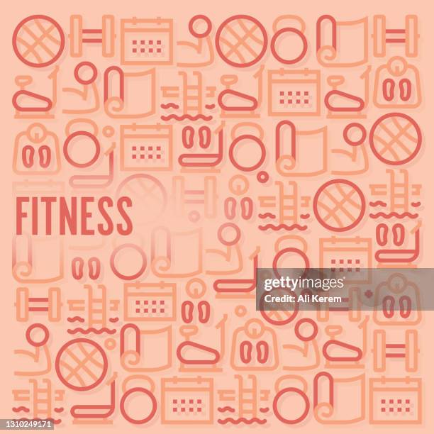 Exercise Icon Backgrounds 14 Exercise Class Background High Res Illustrations - Getty Images