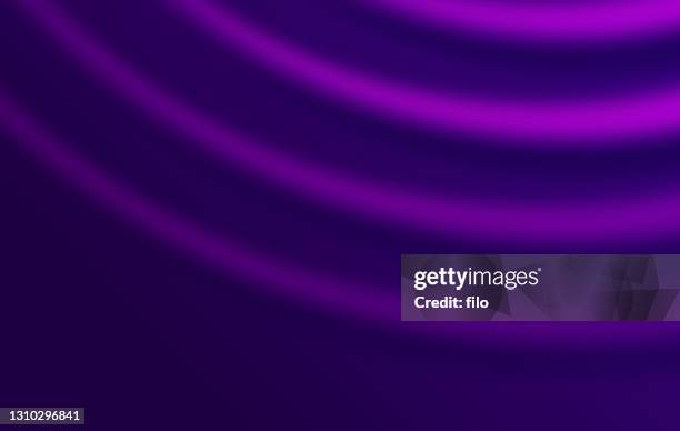 purple ripple waves - taking a bow stock illustrations