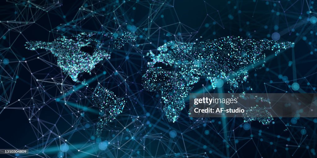 Additonal Network Types Background Image Abstract Network Background High-Res Vector Graphic - Getty Images