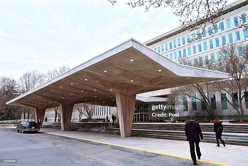 Fire At CIA Headquarters