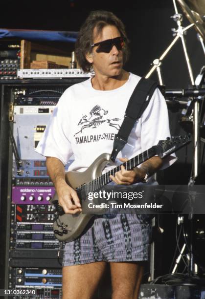 Bob Weir of the Grateful Dead performs at Shoreline Amphitheatre on July 2, 1994 in Mountain View, California.