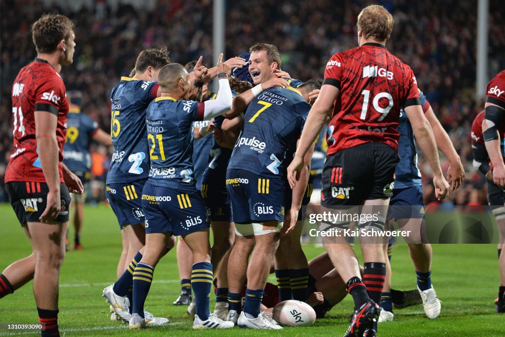 Super Rugby Aotearoa Rd 6 - Crusaders v Highlanders