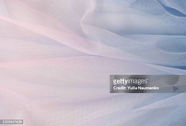 light airy fabric, texture as background - organdy stock pictures, royalty-free photos & images