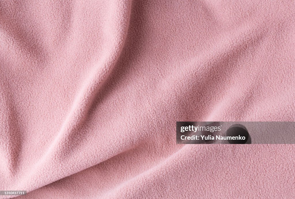 Fleece fabric, soft texture