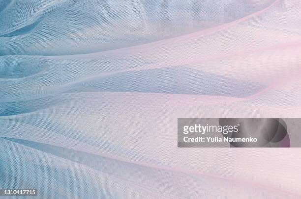 light airy fabric, texture as background - velo foto e immagini stock