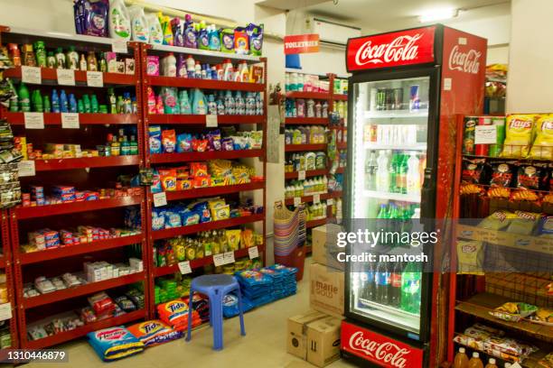 grocery store - beverage fridge stock pictures, royalty-free photos & images