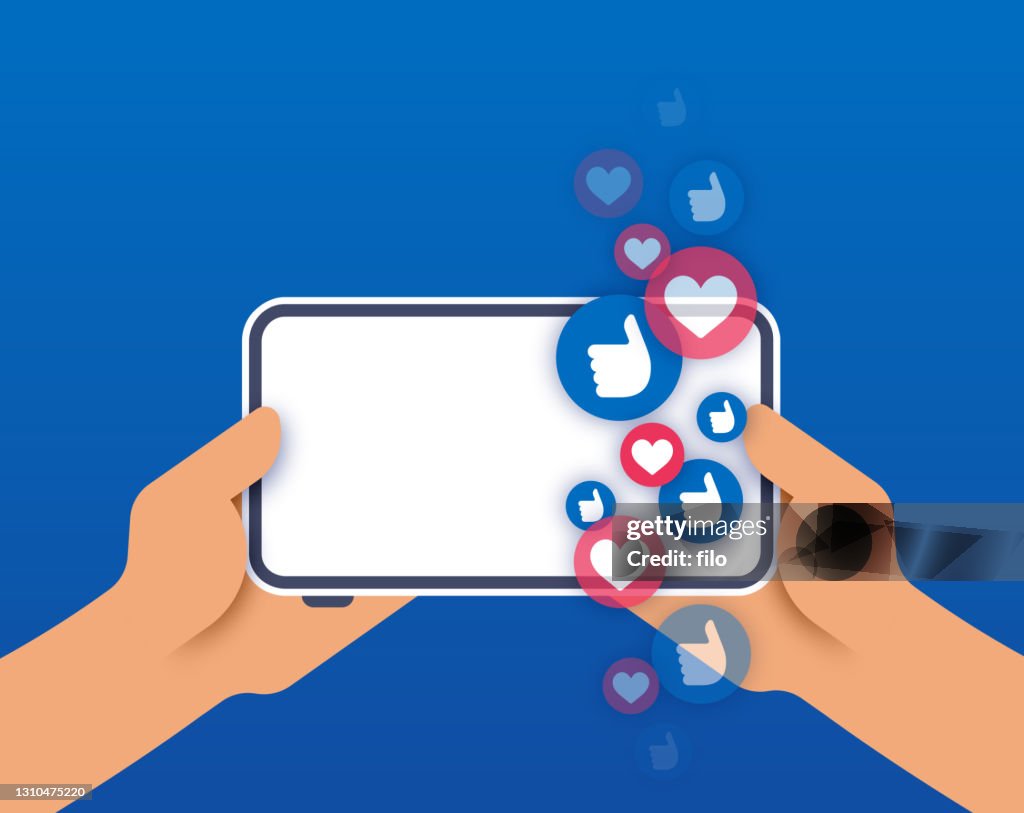 Social Media Engagement Mobile Phone