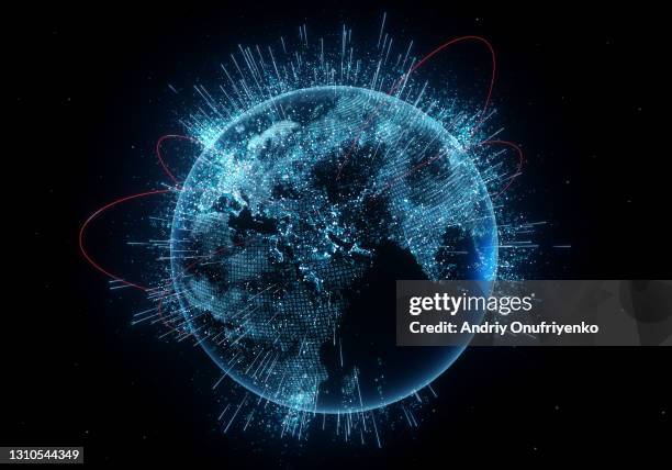 earth data - globalization 個照片及圖片檔