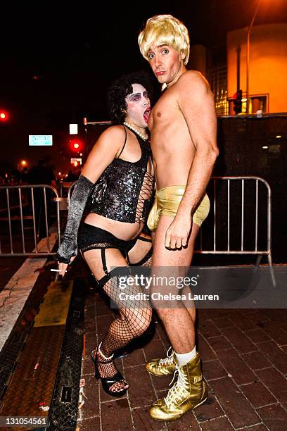 General view of the atmosphere at the 2011 West Hollywood Halloween Costume Carnival on October 31, 2011 in West Hollywood, California.