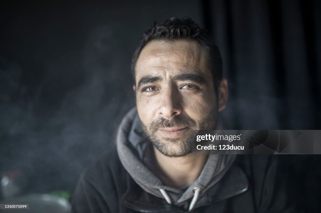 Retrato masculino sirio
