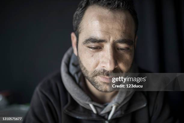 syrian male portrait - handsome muslim men stock pictures, royalty-free photos & images