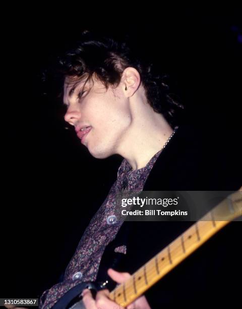 S ISLAND, NY - July 1994 MANDATORY CREDIT Bill Tompkins/Getty Images Billy Corgan, lead singer of The Smashing Pumpkins on July 1994 in New York City.