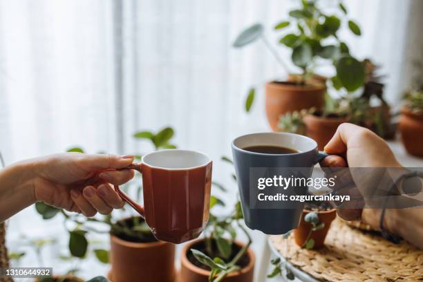 heure du café de routine du matin. - americano photos et images de collection