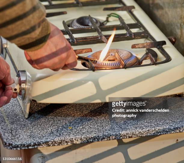gas stove - flint stock pictures, royalty-free photos & images