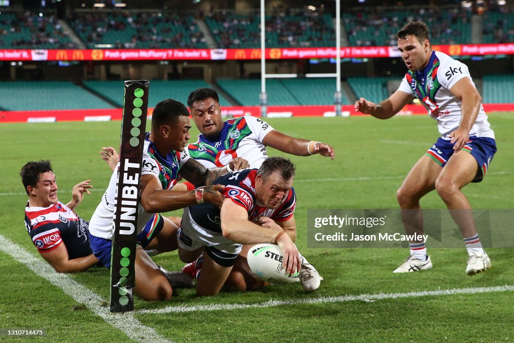 NRL Rd 4 - Roosters v Warriors