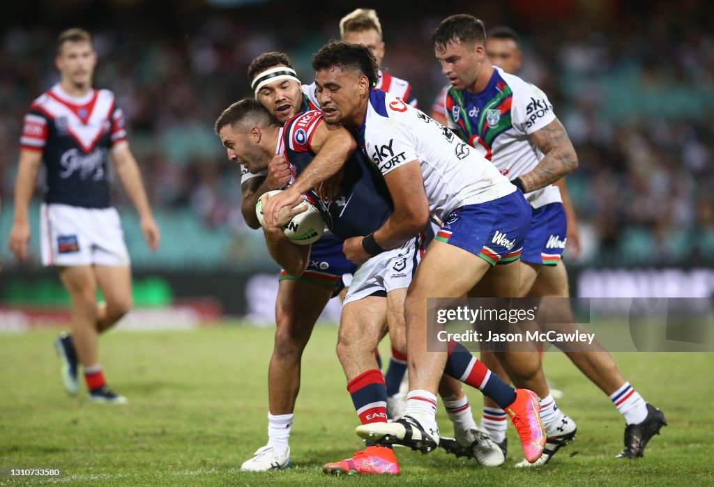 NRL Rd 4 - Roosters v Warriors