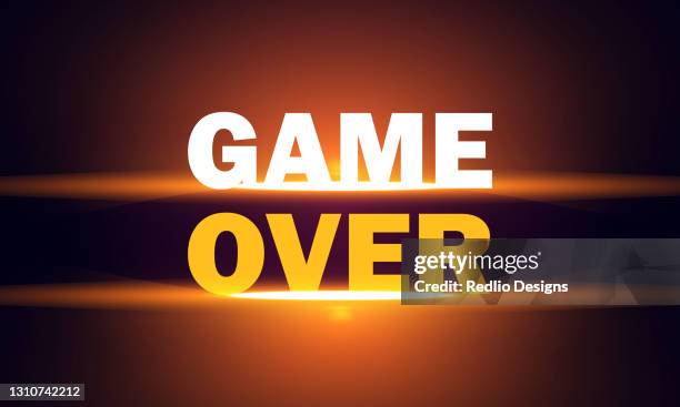 356 Game Over Screen Photos and Premium High Res Pictures - Getty Images