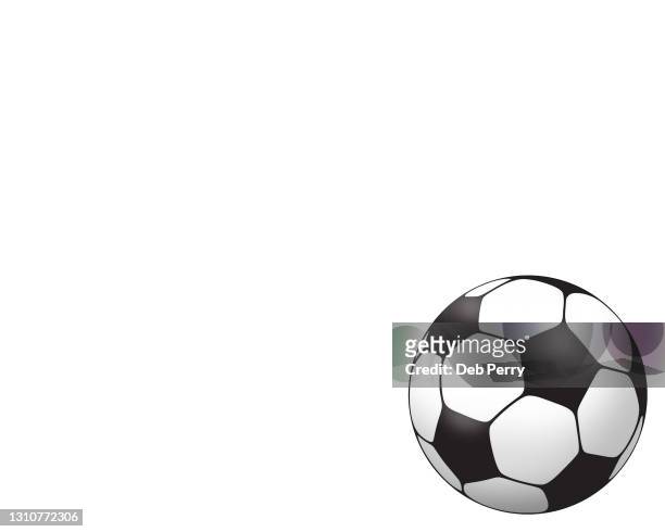 illustration of a soccer ball - sports league stock pictures, royalty-free photos & images