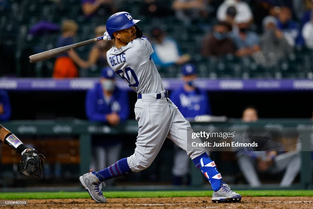Los Angeles Dodgers v Colorado Rockies