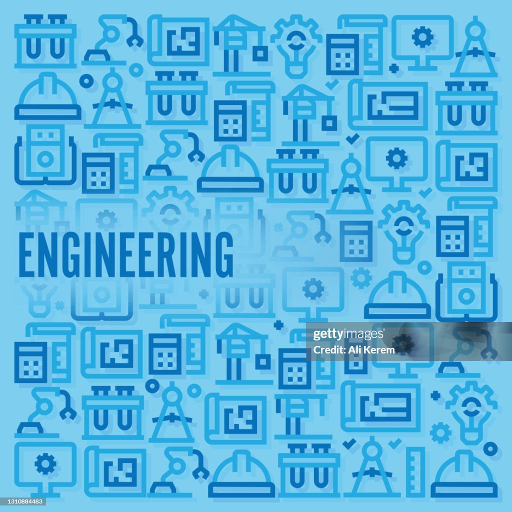 Engin Pattern Engineering Pattern High-Res Vector Graphic - Getty Images