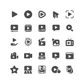 Play Button Flat Icons