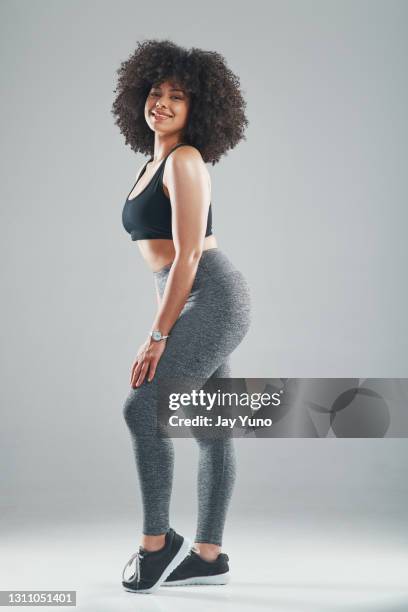 i don't just look good, i feel good too - curvy model stock pictures, royalty-free photos & images