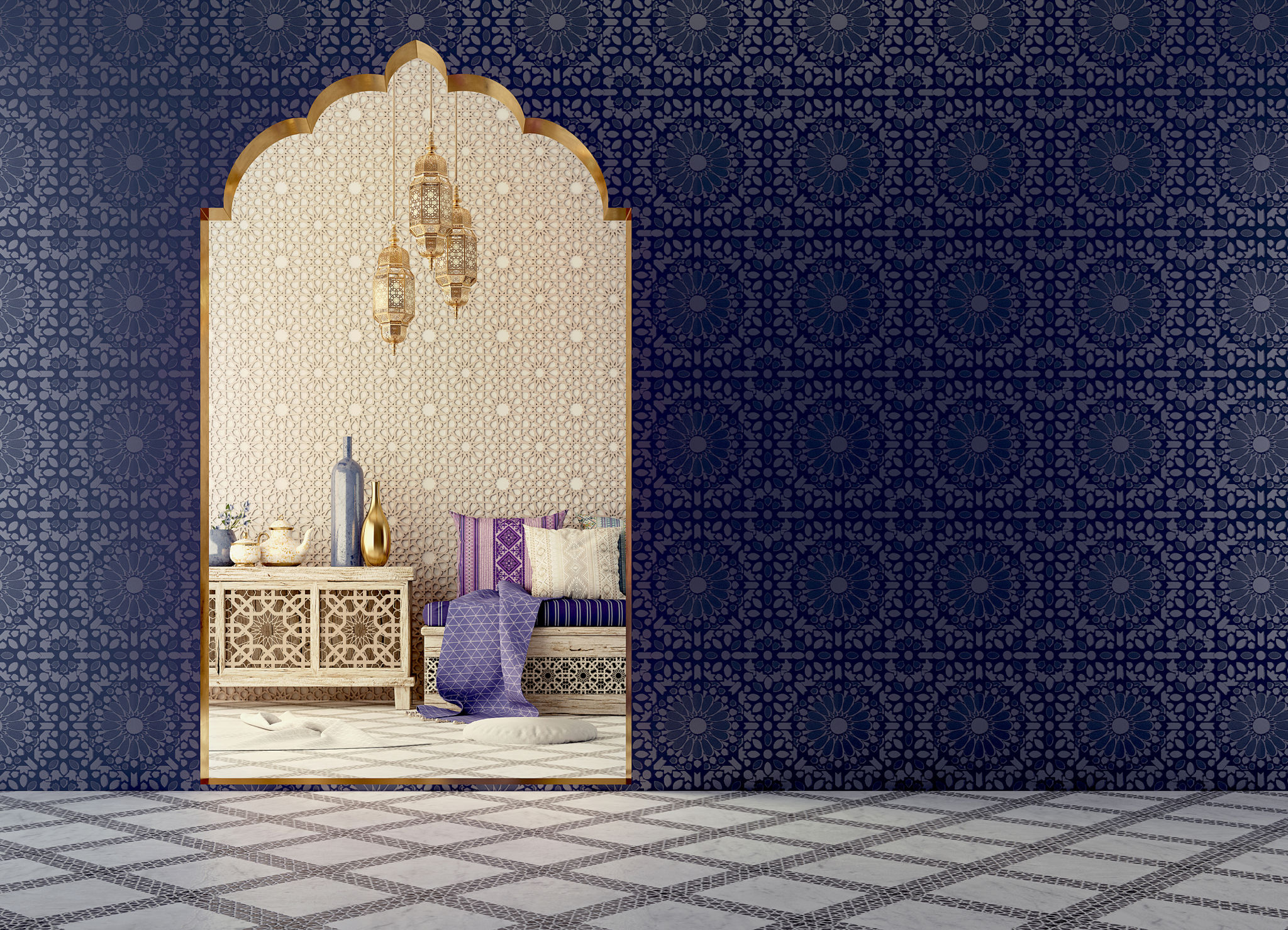 modern arabian interior