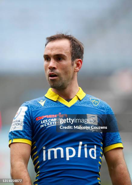 Morgan Parra of ASM Clermont Auvergne looks on during the Heineken Champions Cup Round of 16 match between Wasps and ASM Clermont Auvergne at Ricoh...