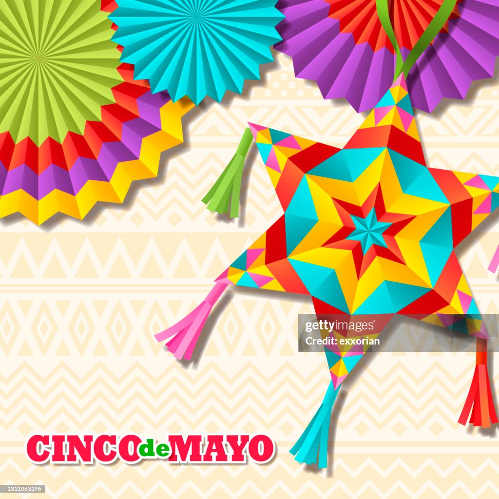 Cinco De Mayo Star Pinata